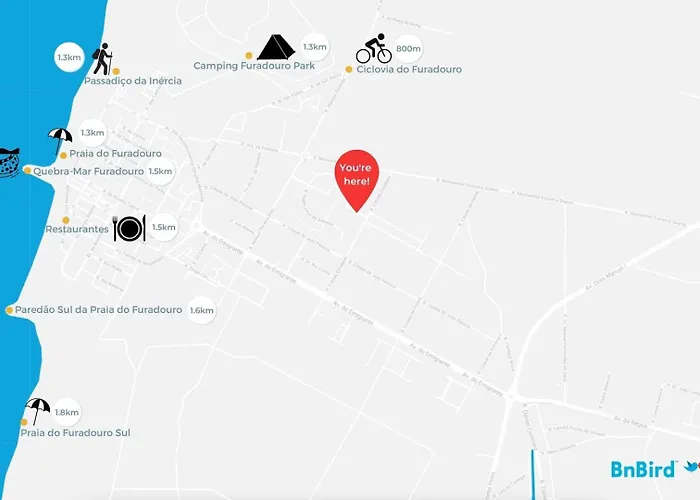 Daire The Pine Flat With Pool @ Furadouro